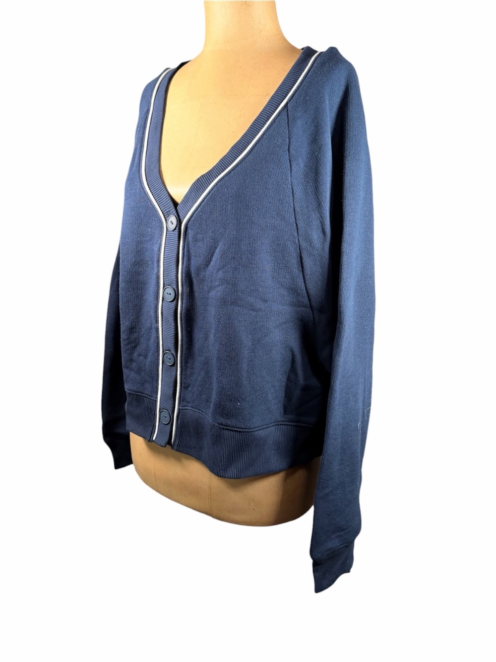 AMERICAN EAGLE Navy Knit Cardigan NWT